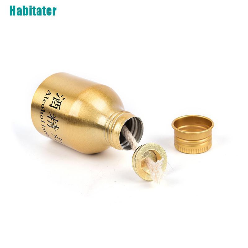 1 Đèn Cồn mini 50ml Vỏ Kim Loại Dùng Trong Phòng Thí Nghiệm