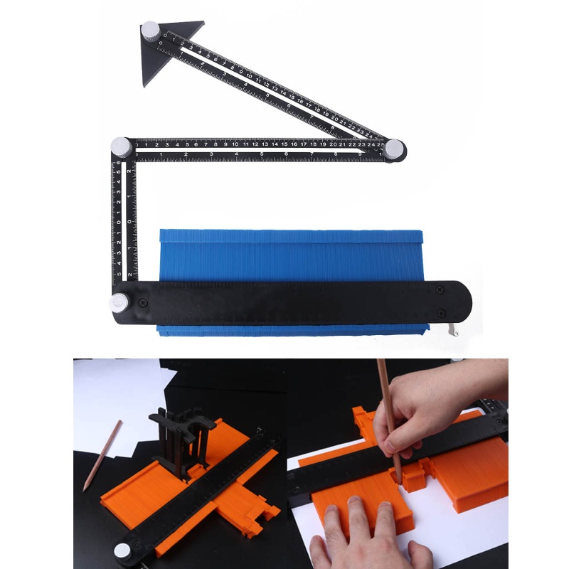 Dụng Cụ Đo Đường Viền kiss Profile Với Khóa Bản Sao Chép Chính Xác Hình Dạng Không Đều