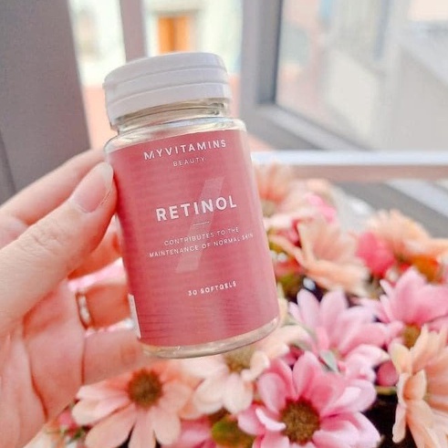 Viên uống Retinol Myvitamins Beauty 30 viên UK