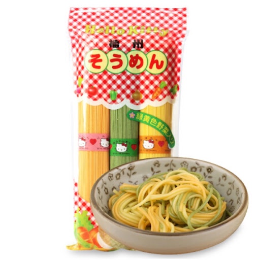 Mì somen rau củ tách muối Itsuki, Kitty Nhật Bản 320g cho bé ăn dặm. Date 7/2025 - Sweet Baby House