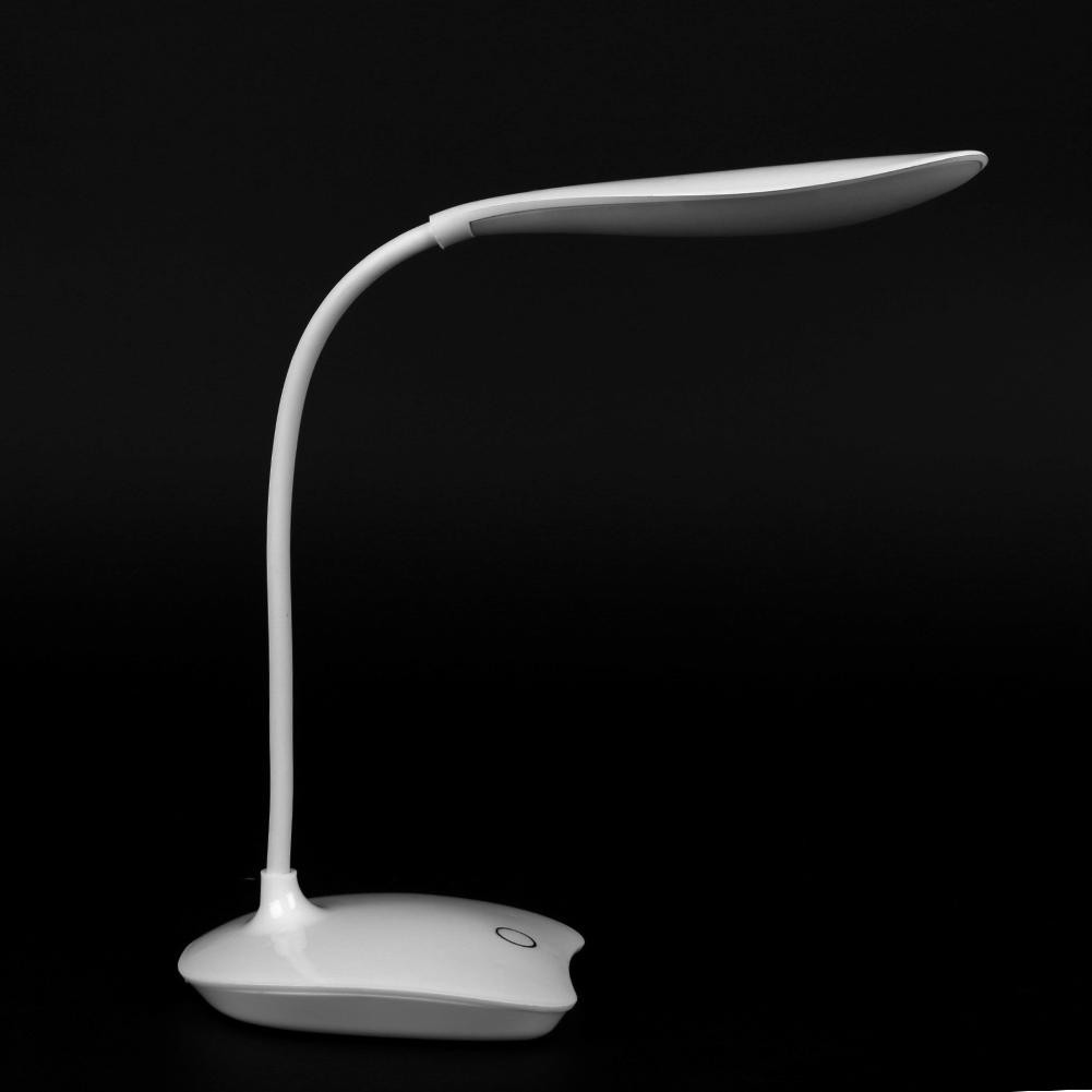 Whitelotous 14 LEDs Desk Lamps USB Charging Reading Light Touch 3 Mode Flexible Table Lamp Flexible