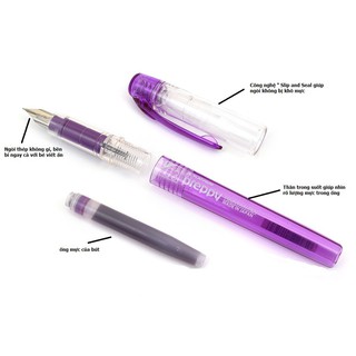 Bút máy học sinh Nhật bản PREPPY 03 - Nét 0.3mm - Ngòi siêu bền, viết cực êm tay