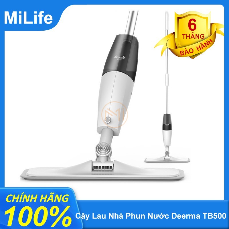 Cây Lau Nhà Phun Nước Deerma Water Spray Mop - TB500 - Hàng Chính Hãng