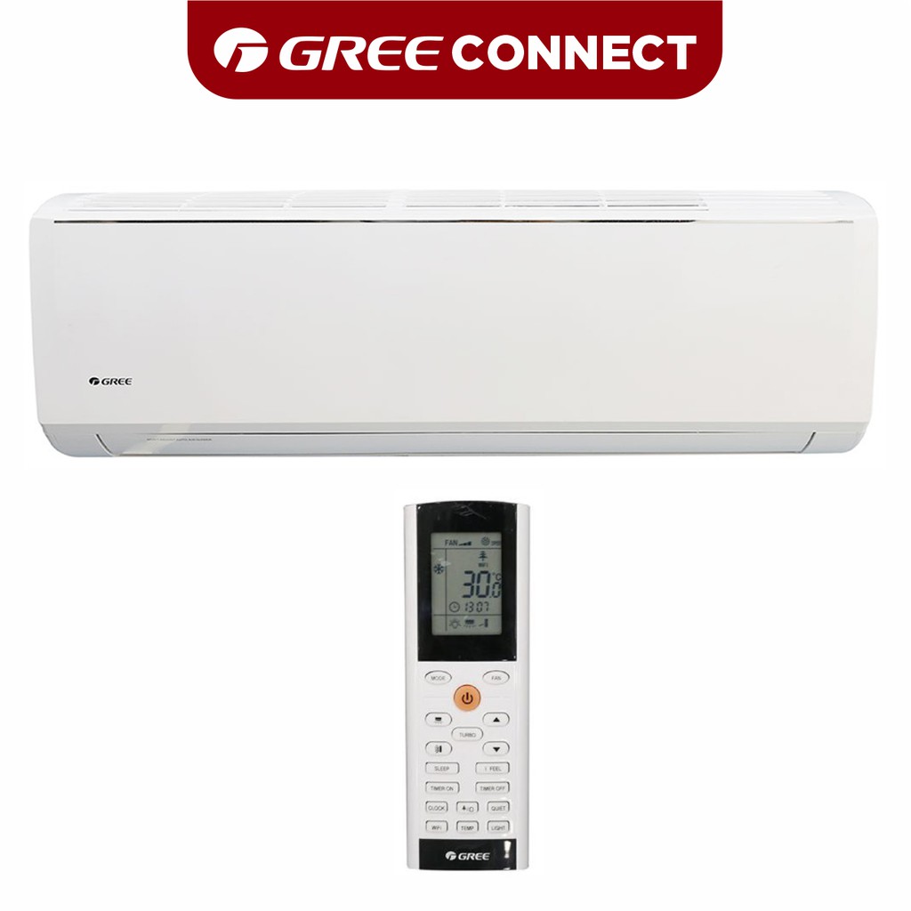 Máy LạnhGREE CONNECT Cao Cấp Inverter Wifi Thông Minh - Phù Hợp Phòng 15m2 Đến 20m2