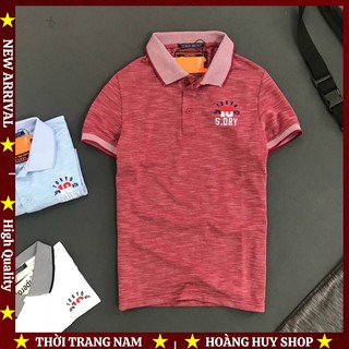 Áo Thun Nam Ngắn Tay Cổ Bẻ H&H-AT11 Chất Thun Cá Sấu Cao Cấp Phối Logo - Nhiều Màu