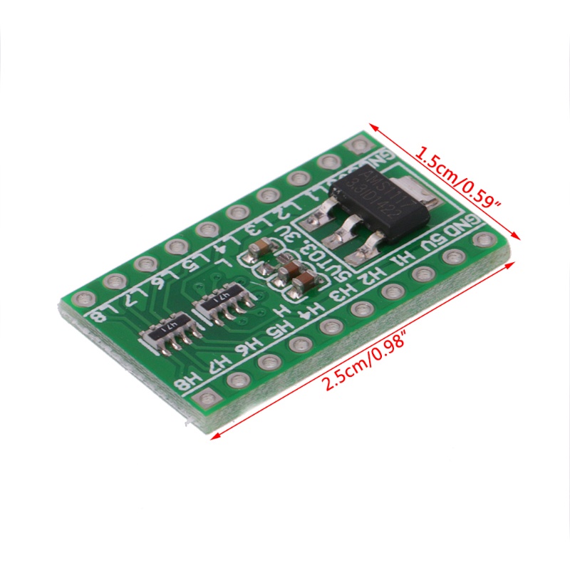 Mô-đun Chuyển Đổi Điện Trở TTL AMS1117 Cho DC 5V Sang 3.3V