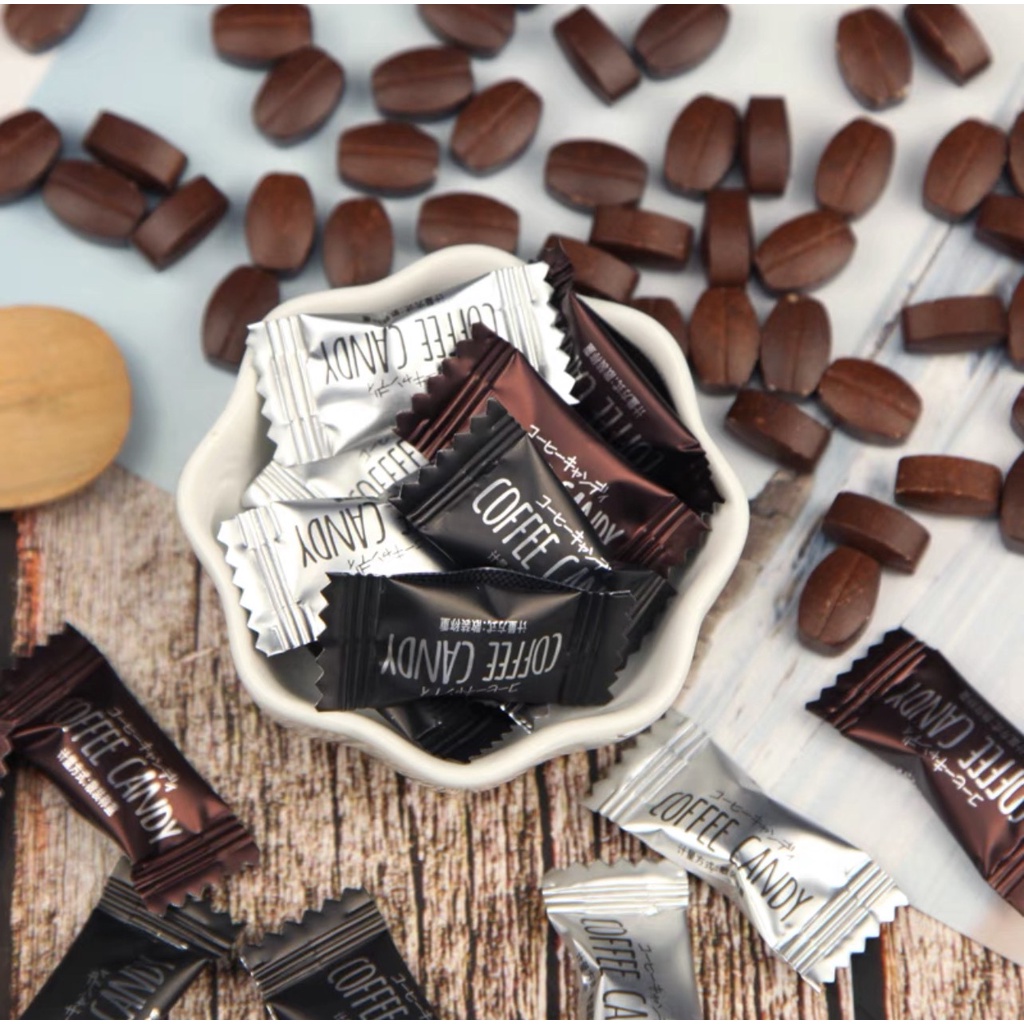 Kẹo Coffee Candy Pamiriter 70Gram Đài Loan ⚡ CHUẨN VỊ CÀ PHÊ ⚡ Kẹo Cà Phê ít đường tăng cường tỉnh táo Hộp 70gram