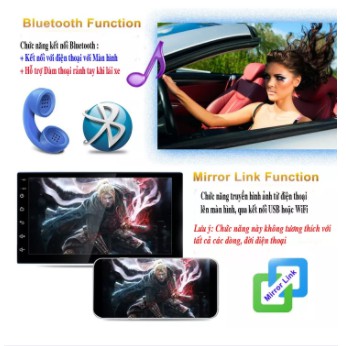 Hỗ trợ lắp đặt tại Hà Nội.COMBO Màn hình ô tô dvd android và mặt dưỡng theo xe INNOVA Số sàn đời 2013-2015 kèm giắc zin.