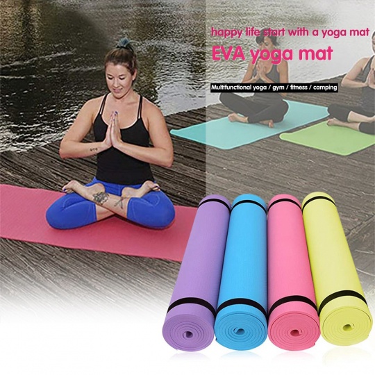 [FREESHIP] THẢM TẬP YOGA 2 LỚP HOA VĂN, CHÂM CỨU MASSAGE CAO CẤP