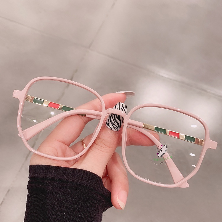 Kính cận VIENDO gọng vuông to đổi màu chống ánh sáng xanh chống tia UV màu sắc thời trang cho nam và nữ