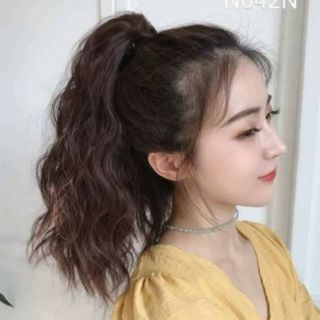 Tóc ngoặm kẹp❤️freeship 50k❤️ tóc ngoặm xù ngắn cao cấp