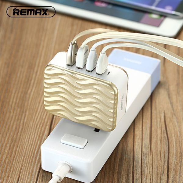 Cốc Sạc Nhanh Cao Cấp Remax Rp - U41 - 4 Usb 5V/6A - Thế Giới Phụ Kiện Số - TT Shop