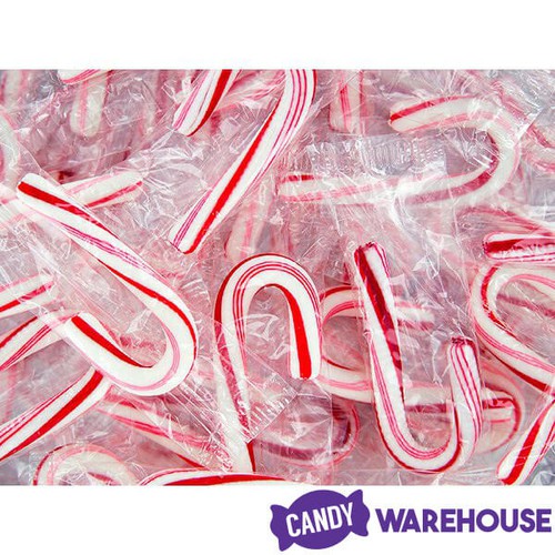 Kẹo Cây Gậy Bạc Hà Mini Brachs Peppermint Candy Canes - Mỹ