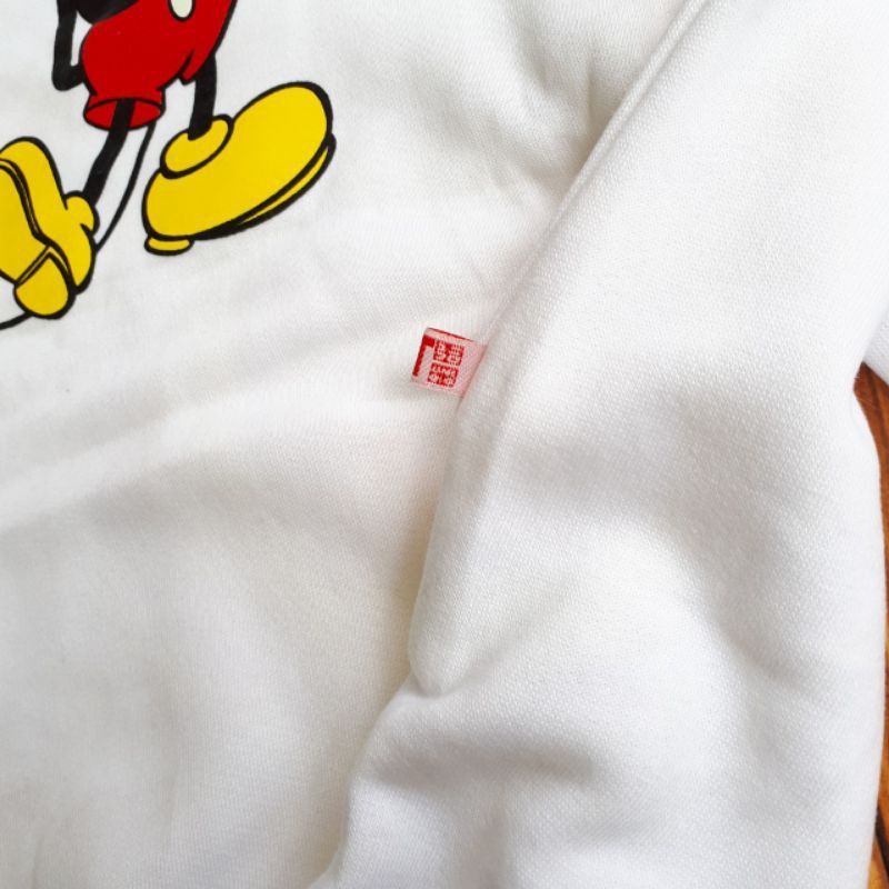 DISNEY Áo Sweater Uniqlo X In Hình Chuột Mickey Đáng Yêu