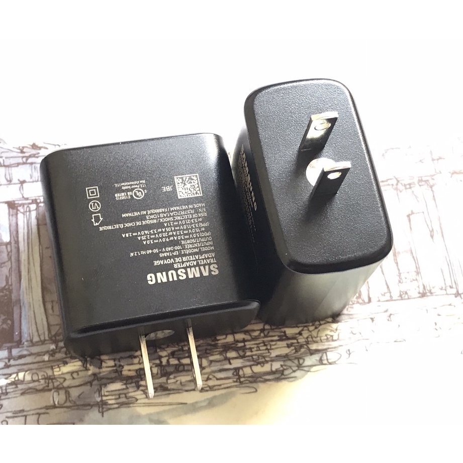 Củ sạc siêu nhanh 45W SAMSUNG chính hãng chuẩn PD bảo hành 12 tháng