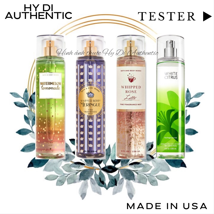 LINK BEST SELLER 9 [ CHỌN MÙI ] XỊT THƠM TOÀN THÂN BATH BODY WORKS & VICTORIA'S SECRET