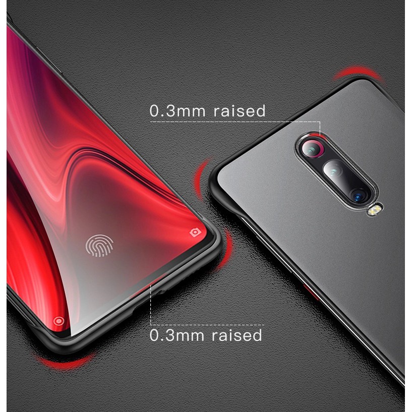 Ốp lưng Redmi K20 / K20 Pro / Mi 9T / K40 / K50 / K50 Gaming / K50 Ultra / K60 Nhám mờ siêu mỏng không bo viền