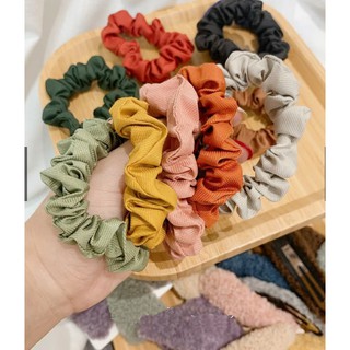 Set 10 dây cột tóc nhiều màu