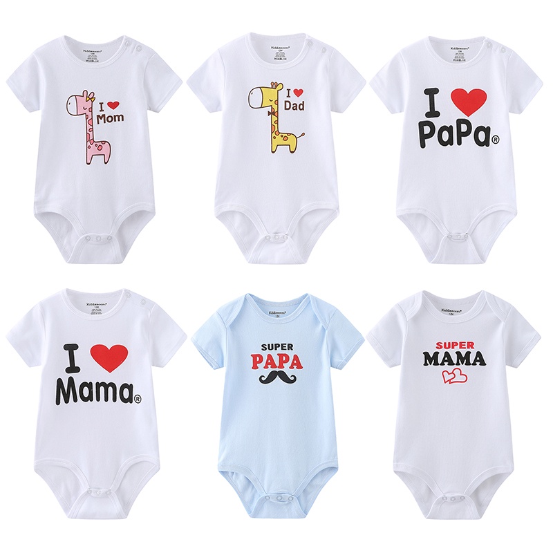 Bộ đồ ngủ áo liền quần vải cotton dành cho bé