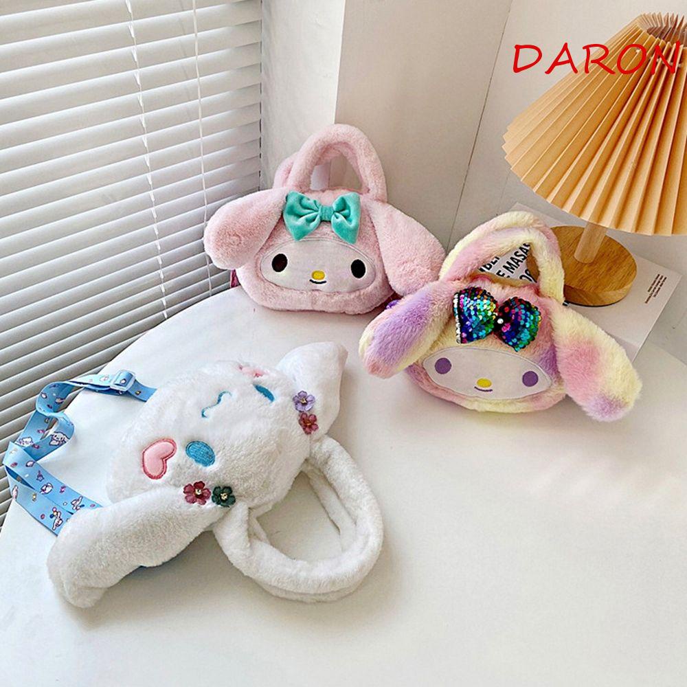 Túi Đeo Chéo Đựng Điện Thoại Hình Melody Nhồi Bông Dễ Thương Cho Bé Gái