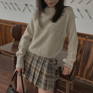 áo len trơn dáng croptop LEN68 1994closet