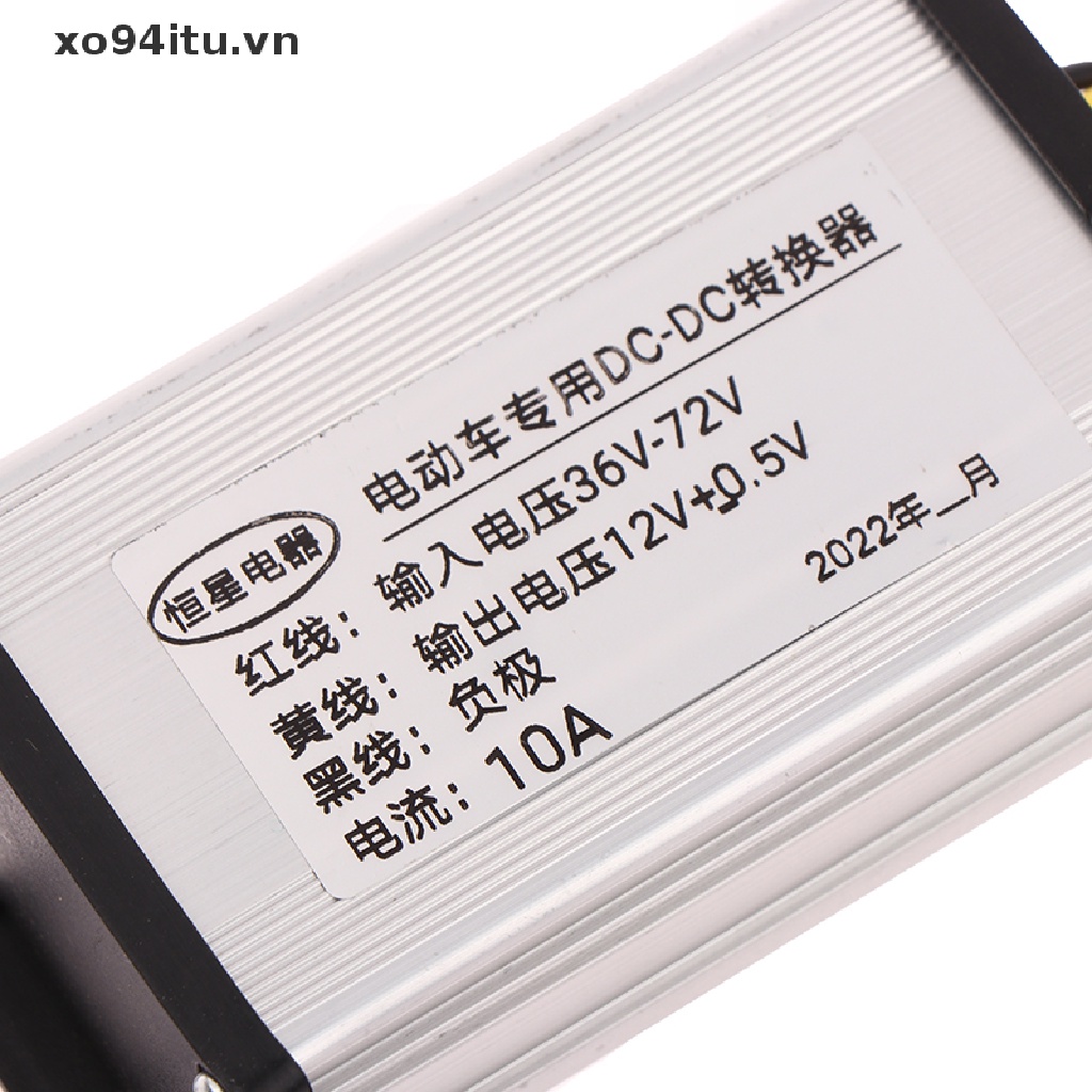 Bộ Chuyển Đổi Nguồn Điện XOITU DC 36V 48V 60V 72V Sang 12V 10 / 15 / 20A 180W DC