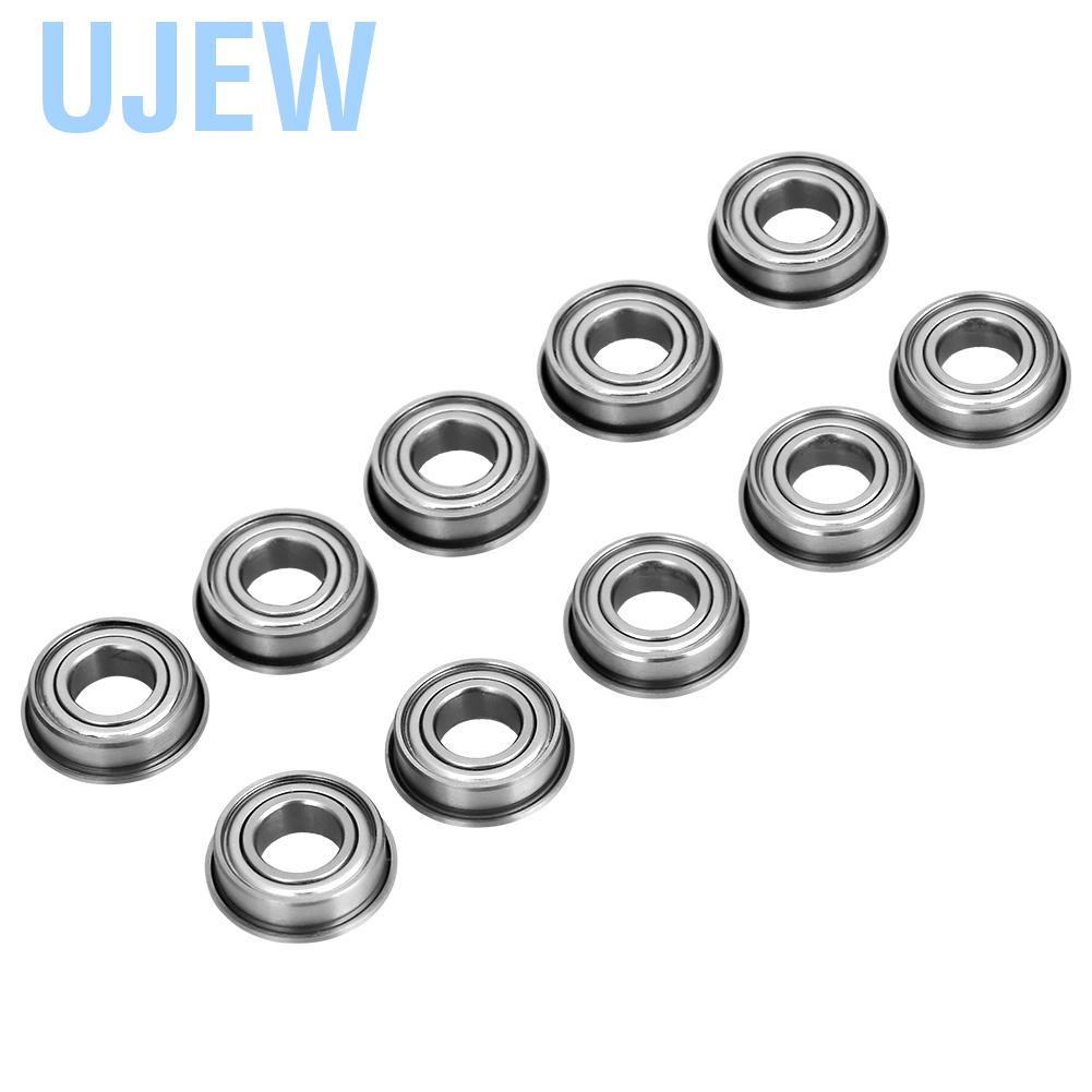 Ujew F688-ZZ Double Dilindungi Flanged Bola Galas Mendalam-Berkenaan Shielded Bearing 8X16X5Mm 10Pcs Au Baru