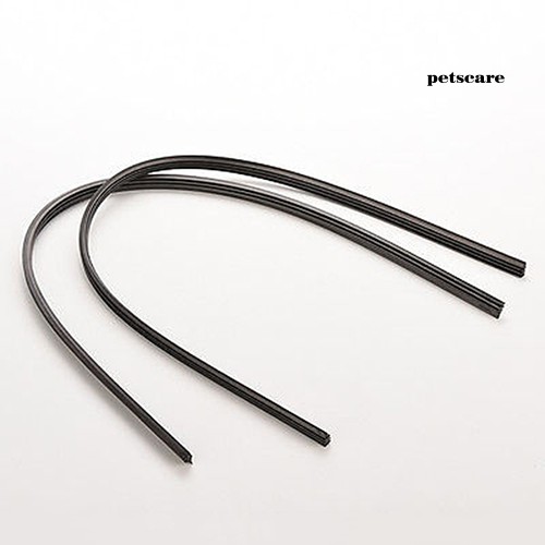 Set 2 Dây Cao Su Thay Thế Cho Cần Gạt Nước Xe Hơi 6mm