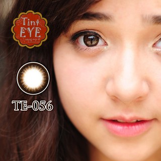 Kính Áp Tròng Tinteye Lens TE-056 Nâu Không Viền
