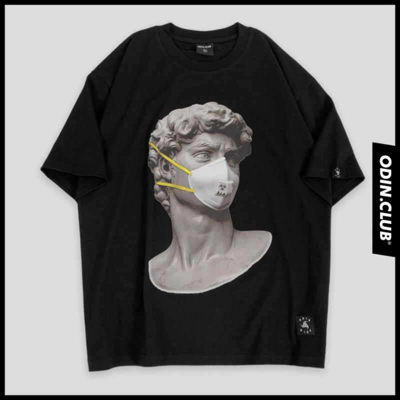 ÁO THUN ADAM MASK, Áo phông oversize nam nữ unisex form rộng, Local Brand ODIN CLUB