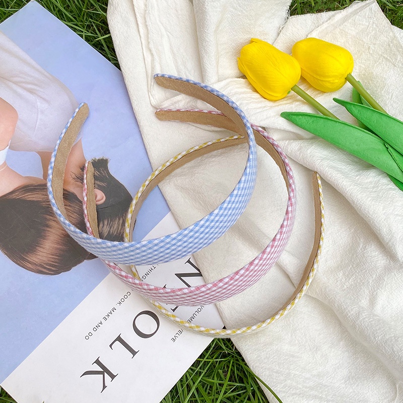 Băng đô cài tóc họa tiết hoa/ kẻ sọc cổ điển dễ thương thời trang dành cho bé gái