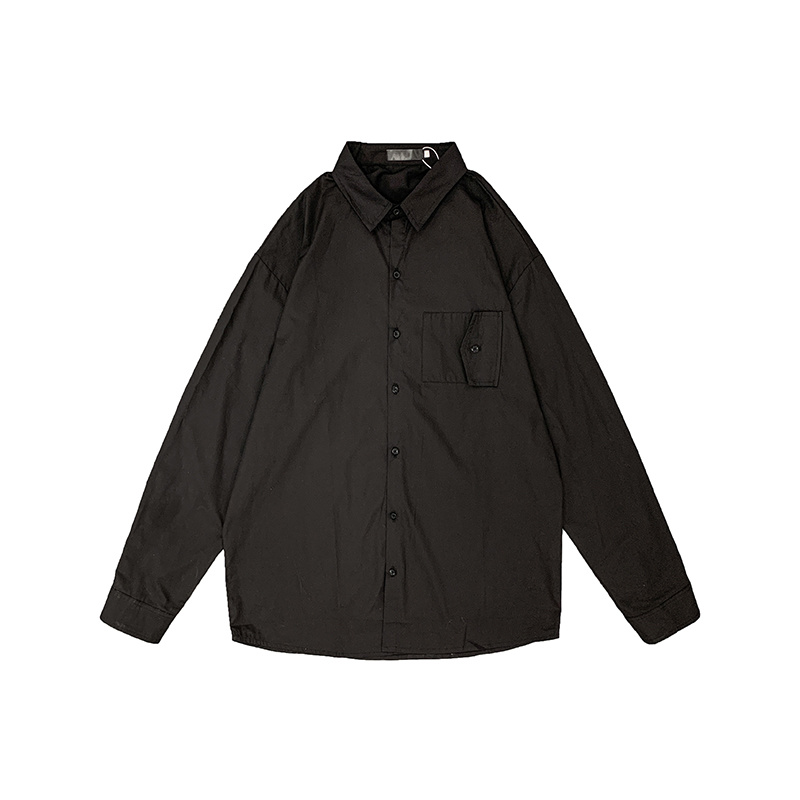 Áo sơ mi nam dài tay dáng rộng phong cách Hàn Quốc | BigBuy360 - bigbuy360.vn