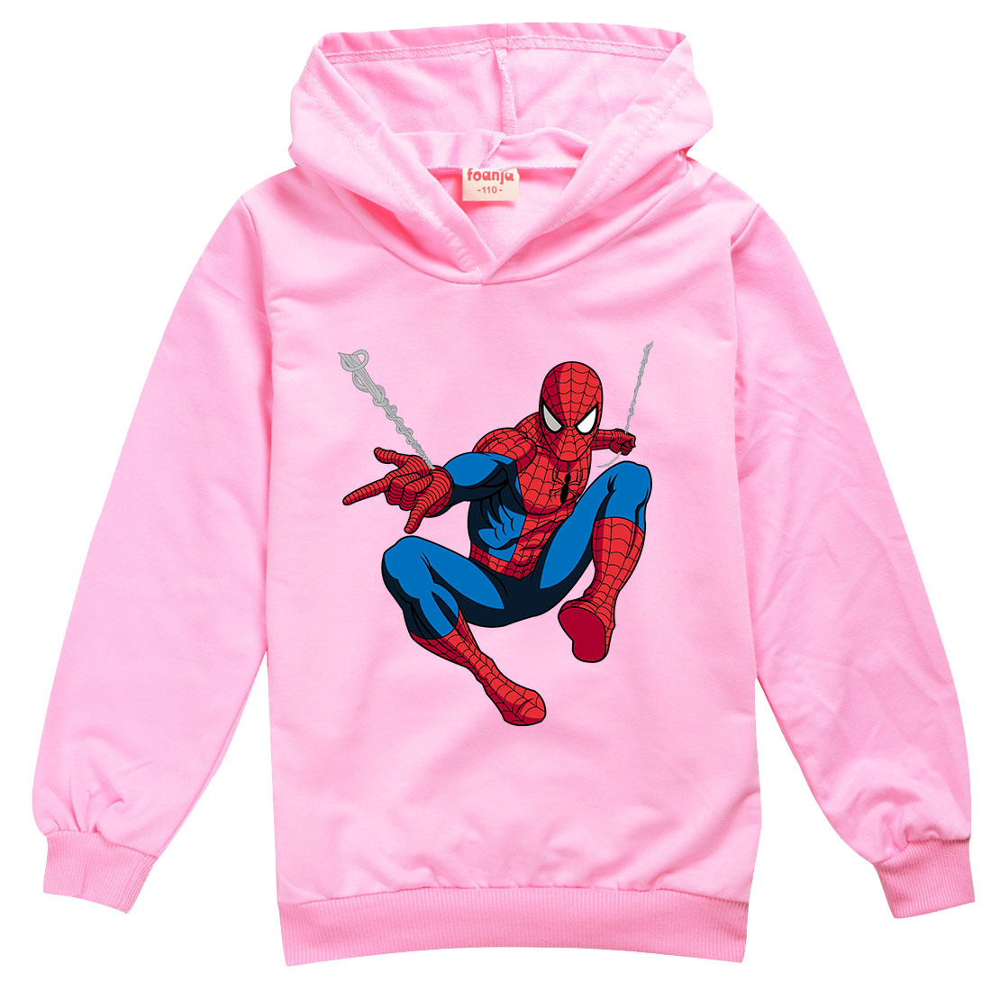 Áo Hoodie In Hình Người Nhện Cá Tính Cho Bé Trai