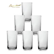 Bộ 6 Ly Thủy Tinh Bầu Cao PCD21001 280ML