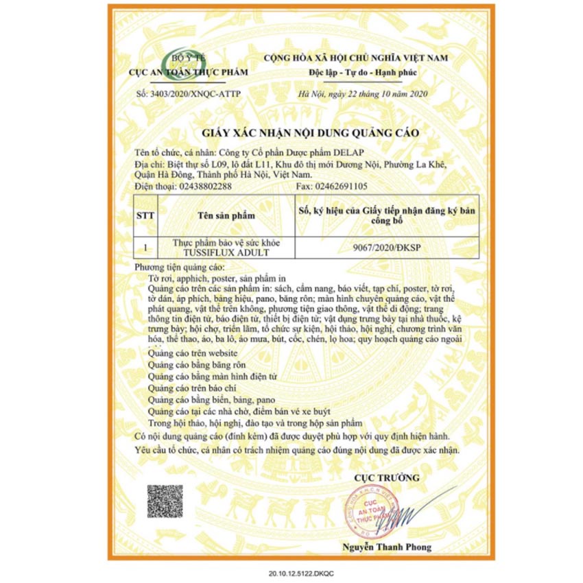 TussiFlux Adult hỗ trợ làm dịu họng, giảm triệu chứng ho, đau rát họng, ho có đờm &amp; khản tiếng 200ml , Cvspharmacy