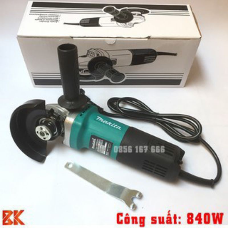 Máy mài, máy cắt cầm tay MAKITA 9556, Công suất 860W Lõi Đồng, Máy cắt sắt, tường, gỗ -