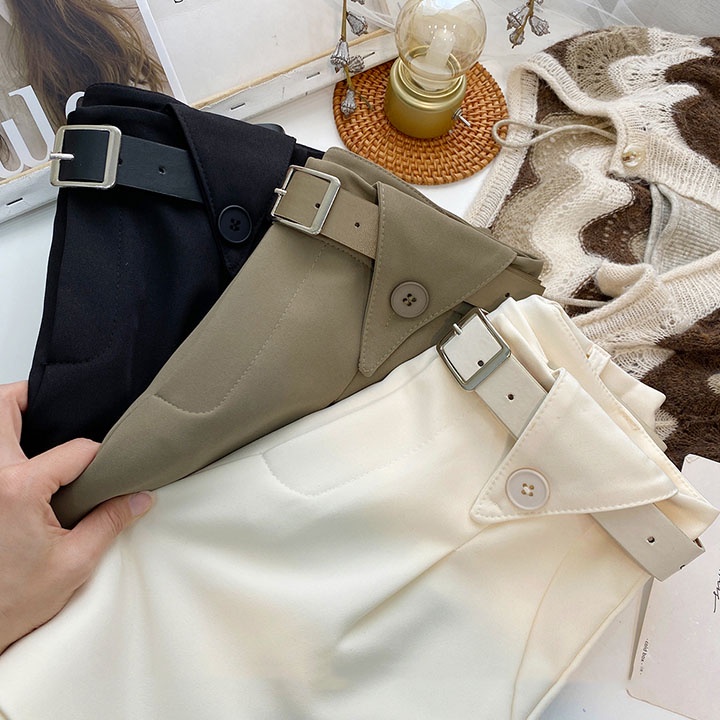 Quần đùi short nữ lưng cao cạp nhê tam giác cá tính không đai đẹp 37