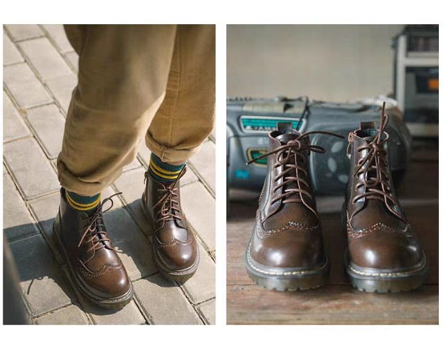 Giày da bò nữ Vintage | BigBuy360 - bigbuy360.vn