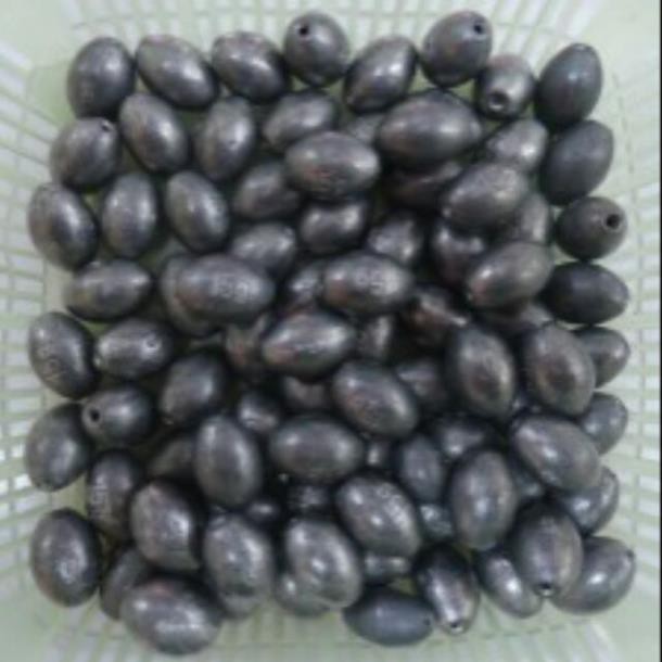 Chì câu cá tròn xuyên tâm đồ câu cần câu T1999