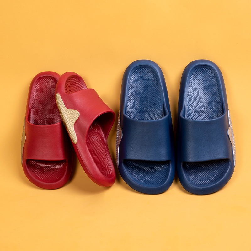 Dép Lê Họa Tiết Hoa Văn Trung Quốc Phong Cách retro Thời Trang