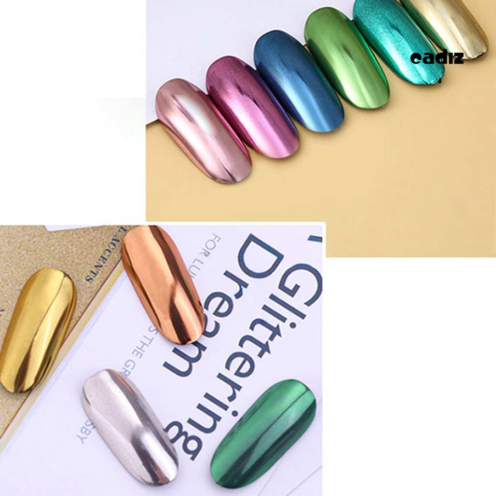 Hộp bột kim tuyến trang trí móng tay dành cho nữ