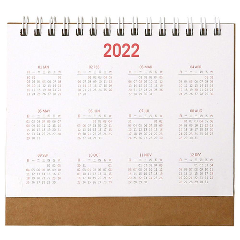 Lịch 2022 Mini Để Bàn Lên Kế Hoạch Hàng Ngày 2022 Kiểu Dáng Dễ Thương