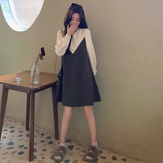 [ORDER] Váy basic dáng suông tay bồng ulzzang