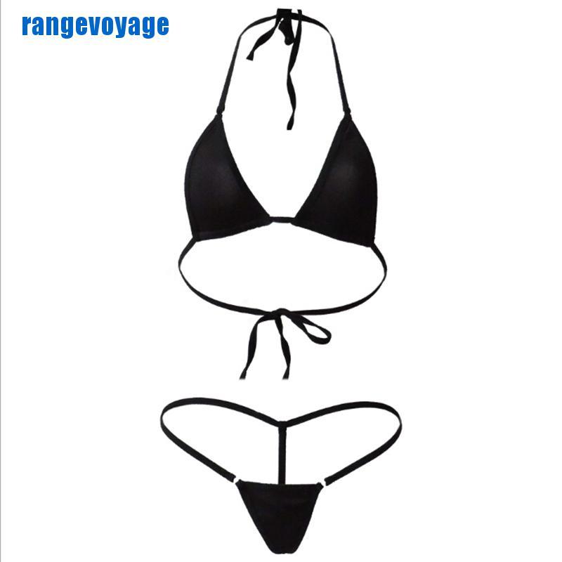 VN (Range11) Bikini Dây Siêu Nhỏ Phong Cách Brazil Gợi Cảm Cho Nữ