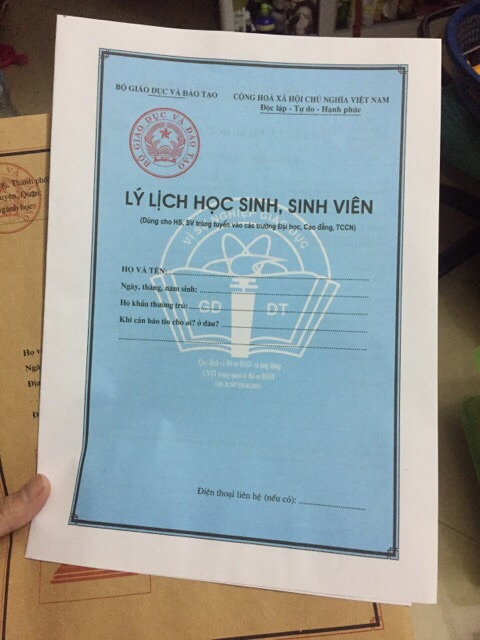 Si 10 hồ sơ học sinh - sinh viên 39k