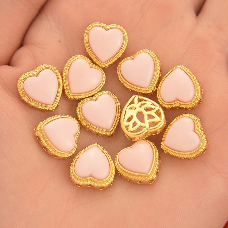 Phụ Kiện Trang Sức Hình Trái Tim Phong Cách Nepal Cổ Điển