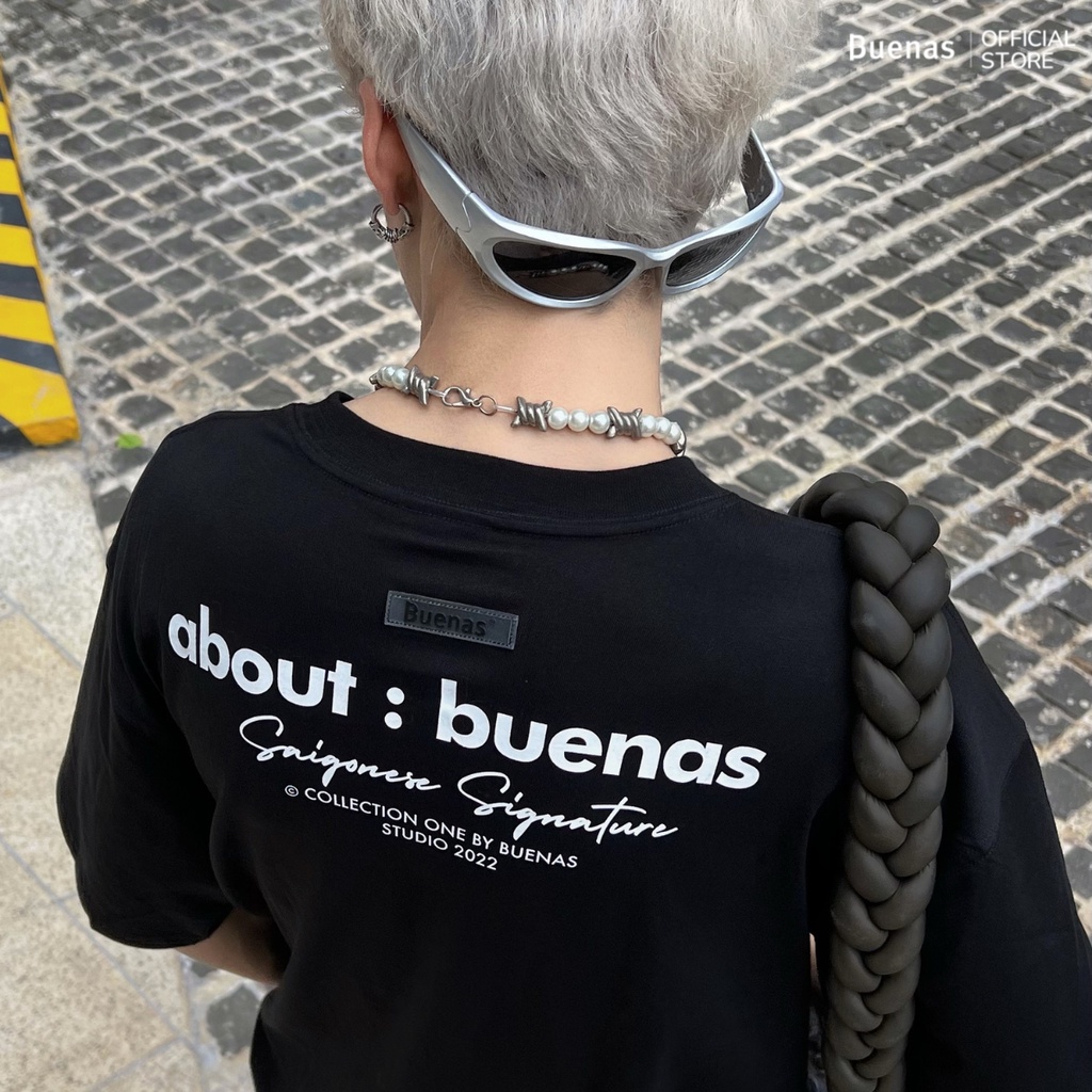 Áo thun local brand tay lỡ form oversize unisex cho nam nữ BUENAS - SWT68