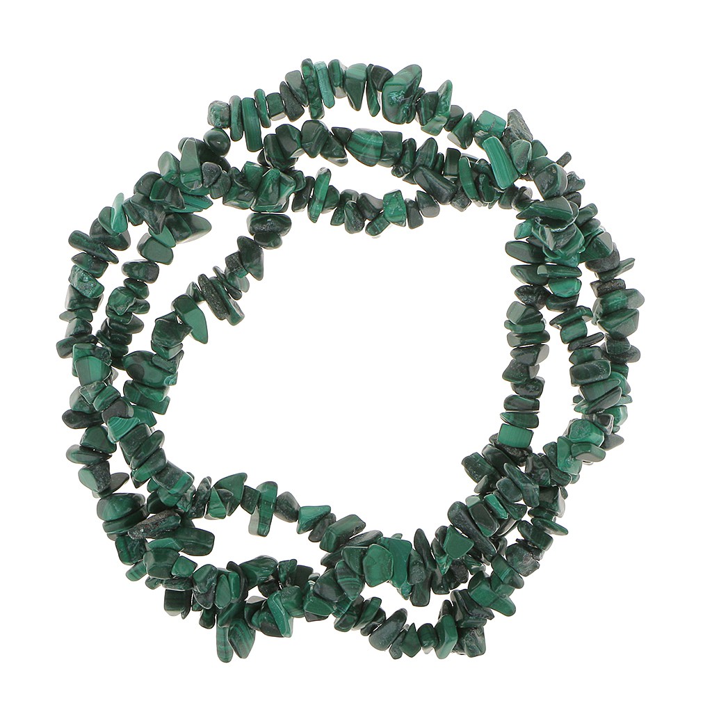 Malachite Chip Gemstone Loose Beads Strand Great for Necklace Bracelet