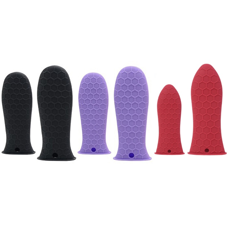 Vỏ Bọc Tay Cầm Chảo Chiên Bằng Silicon Chống Trượt Cách Nhiệt