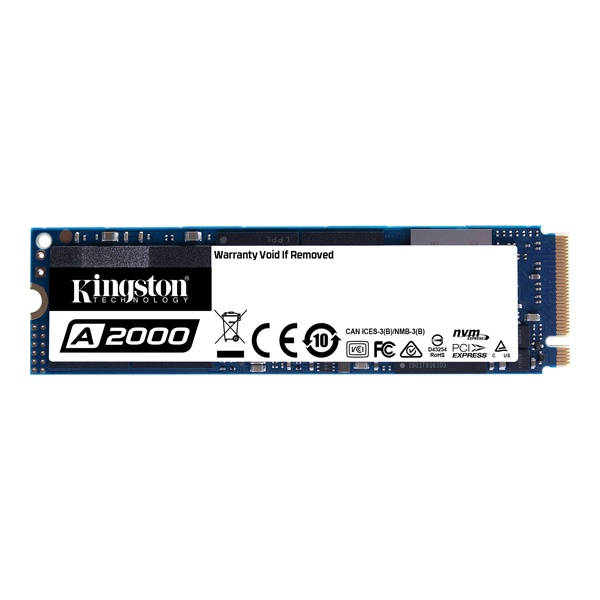 Ổ Cứng SSD KINGSTON A2000 1TB M.2 NVMe - SA2000M8/1000G NEW Chính hãng